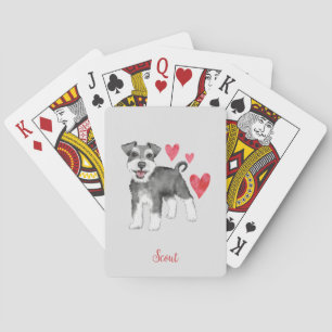 Miniature Schnauzer Mini Schnauzer Casinokort