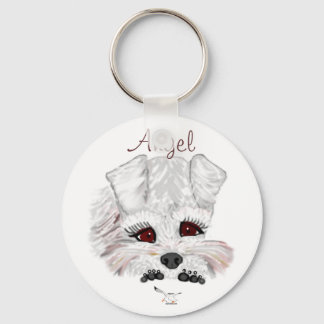 Miniature Schnauzer Nyckelring