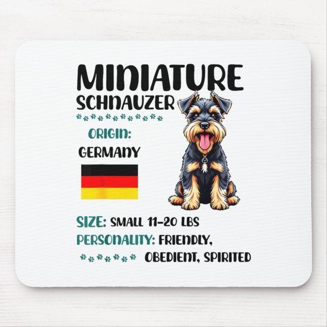 Miniature Schnauzer Origin Funny Mini Schnauzer Lo Musmatta (Framsidan)