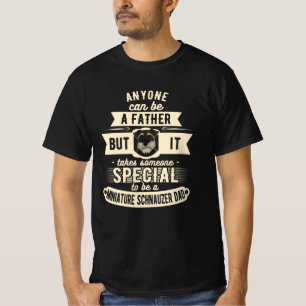 Miniature Schnauzer pappa T Shirt