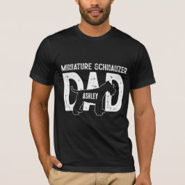 Miniature Schnauzer Pappa Valp Pappa T Shirt