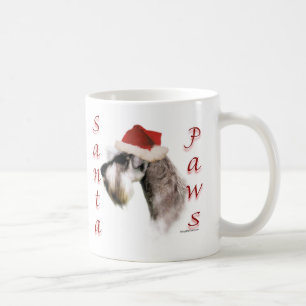 Miniature Schnauzer Santa Tassar Kaffemugg