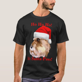 Miniature Schnauzer Santa Tassar T Shirt