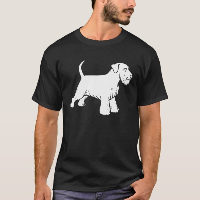 Miniature Schnauzer Schnauzer  2 T Shirt (Framsida)