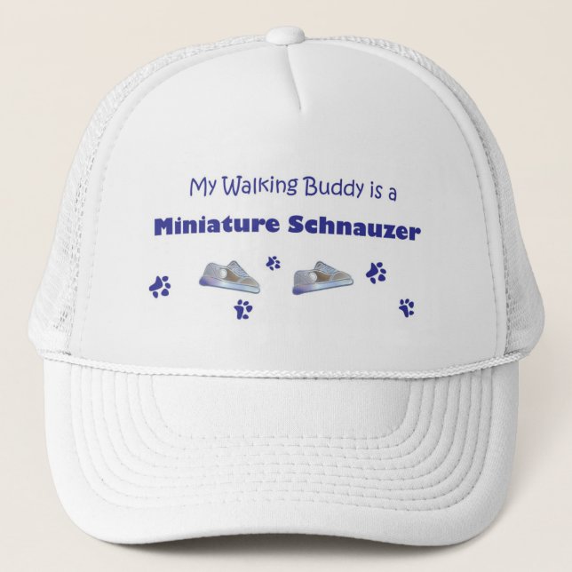 Miniature-Schnauzer Truckerkeps (Framsida)