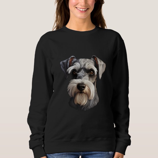 Miniature Schnauzer Women's T Shirt (Framsida)