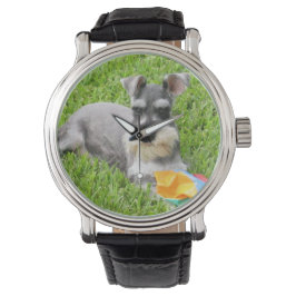 Miniature Schnauzer Wrist Watch Armbandsur