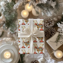Miniature Sleigh Brev M jul Presentpapper