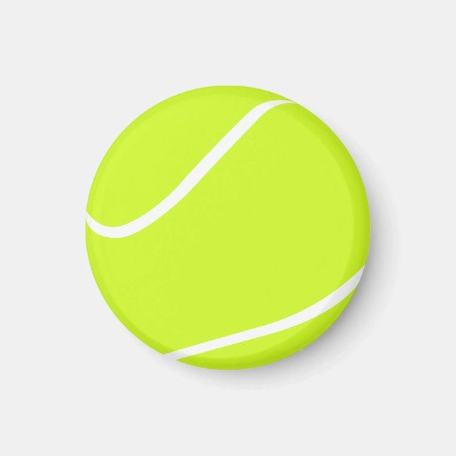 Miniature Tennis Boll Decorative Fridge Magnets Magnet (Framsidan)