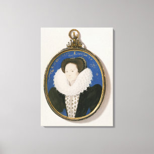Miniatyr av Arabella Stuart, hertiginna av Lennox, Canvastryck