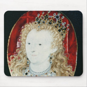 Miniatyr av drottningen Elizabeth mig Musmatta