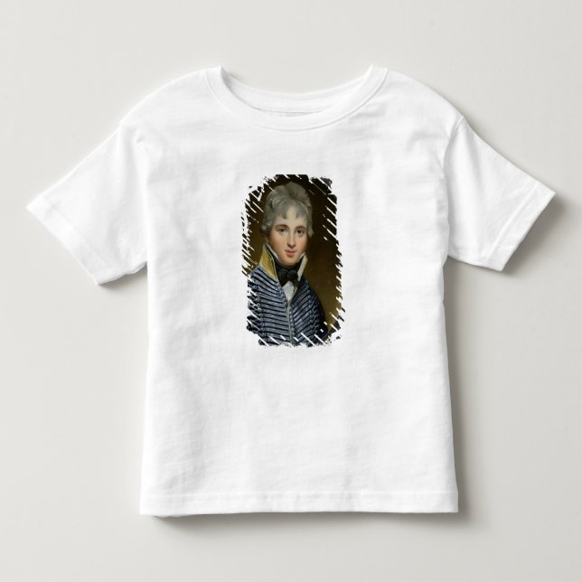 Miniatyr av William Howe de Lancey (d.1815), maj Tee Shirt (Framsida)