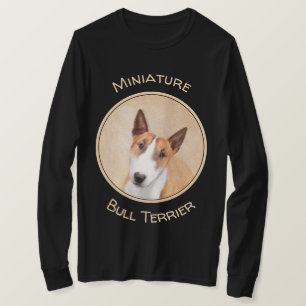 Miniatyr Bull Terrier målning - Cute Original Do T Shirt