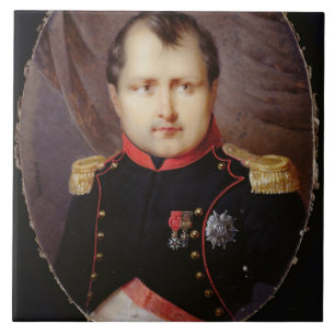 Miniatyr för porträtt T34002 av Napoleon mig Kakelplatta