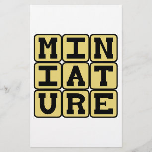 Miniatyr, Liten Samlarfigur