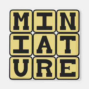 Miniatyr, Liten Samlarfigur Magnet