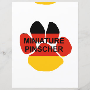 miniatyr pinscher namn tyskland-flagga tass