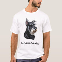 Miniatyr Schnauzer Skapa Din Egen Anpassad Text