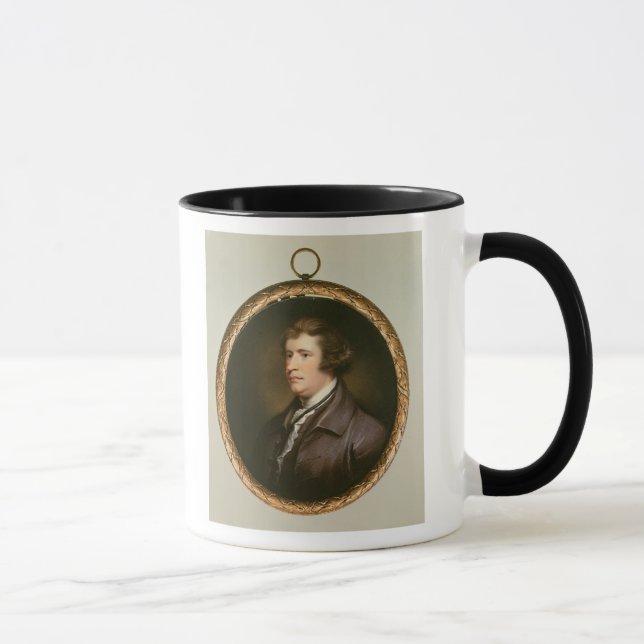 Miniatyren av Edmund undviker, 1795 Mugg (Höger)