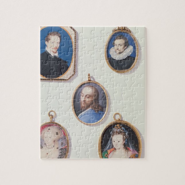 Miniatyrer. från LtoR TtoB: Herr Arundel Talbot; U Pussel (Vertikal)