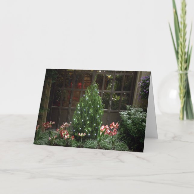 Miniatyrjulgran Helgkort (Framsida)