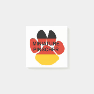 miniatyrnyscher namn tysklandare-flagga tass post-it block