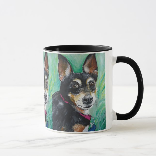 MiniatyrPinscher Mugg (Höger)