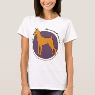 MiniatyrPinscher, röd fullvuxen hankronhjort T Shirt