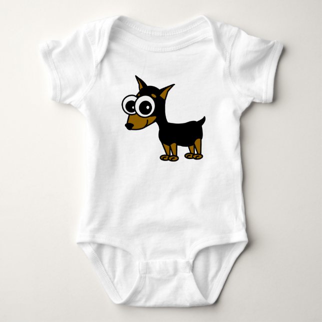 MiniatyrPinscher Tee (Framsida)