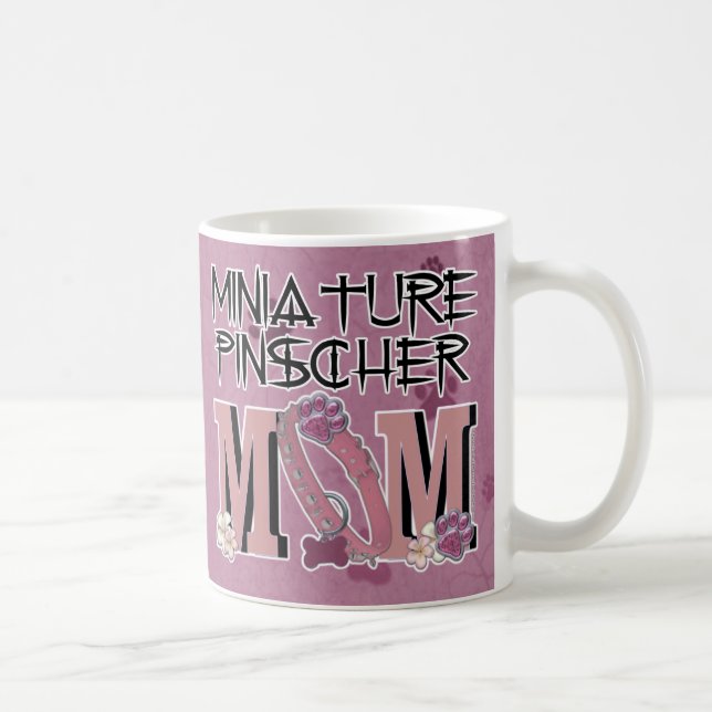 MiniatyrPinscherMAMMA Kaffemugg (Höger)