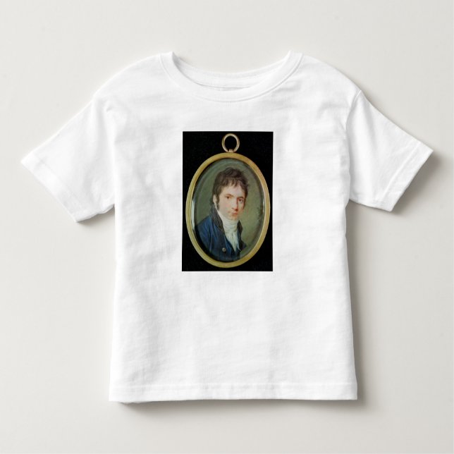 Miniatyrporträtt av Ludwig Van Beethoven, 1802 T-shirt (Framsida)