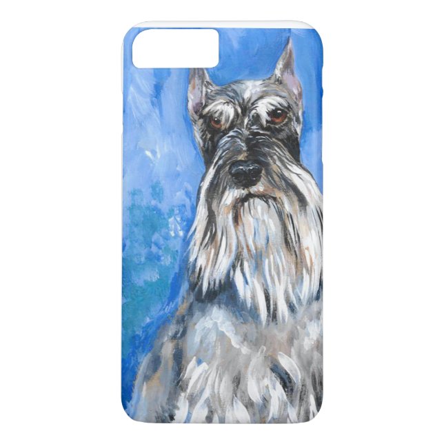 MiniatyrSchnauzer Case-Mate iPhone Skal (Baksida)