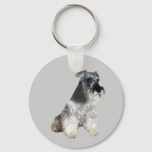 MiniatyrSchnauzer Keychain Nyckelring