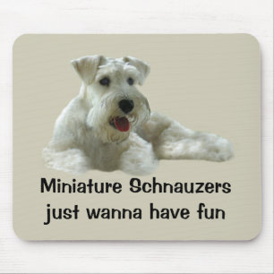 MiniatyrSchnauzer Mousepad Musmatta