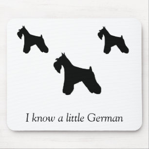 MiniatyrSchnauzer Mousepad Musmatta