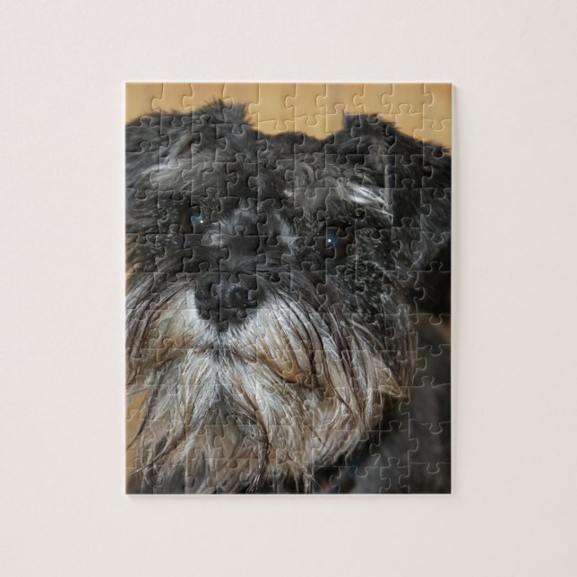 MiniatyrSchnauzer Pussel (Vertikal)