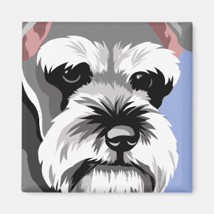 MiniatyrSchnauzermagneter Magnet