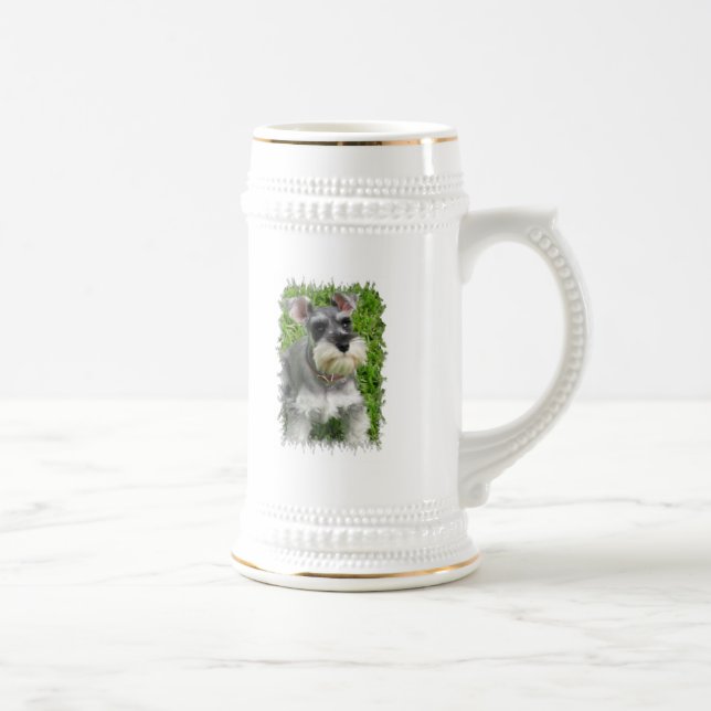 MiniatyrSchnauzeröl Stein Sejdel (Höger)