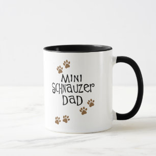 MiniatyrSchnauzerpappa Mugg