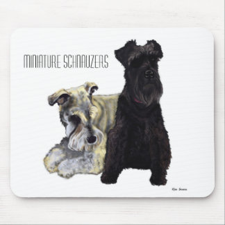 MiniatyrSchnauzers - Mousepad Musmatta