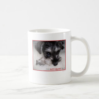 MiniatyrSchnauzervalp Kaffemugg