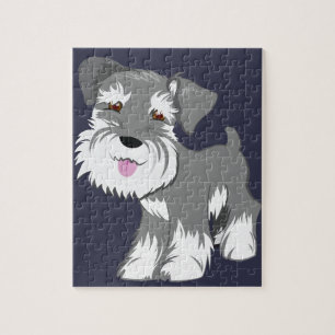 MiniatyrSchnauzervalp Pussel
