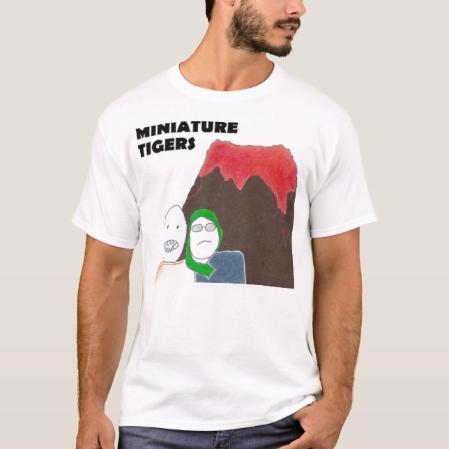 MiniatyrtigerT-tröja! T-shirt (Framsida)