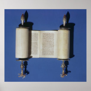 MiniatyrTorah rulla, 1765 Poster