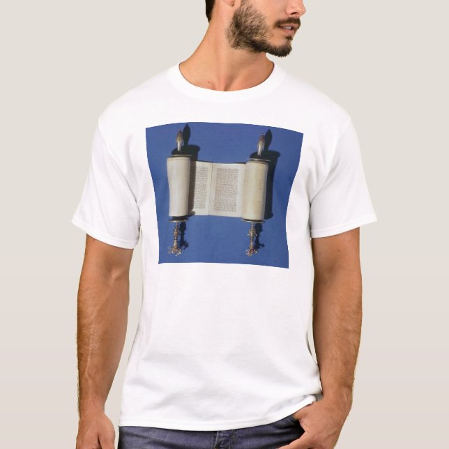 MiniatyrTorah rulla, 1765 Tee (Framsida)