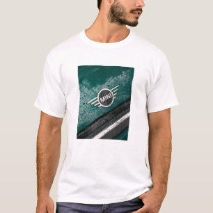 Minicar älskare mini-cooper älskare bil älskare vi t shirt