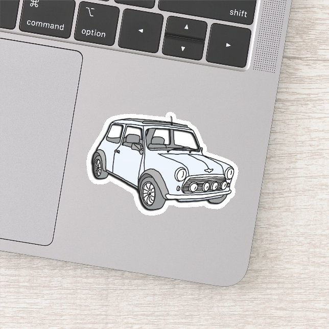 Minicar Klistermärken (Detalj)