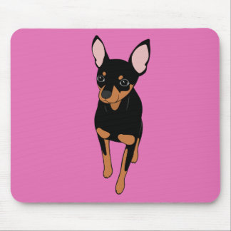 Minidator Pinscher Min Pin Mouse Pad Musmatta