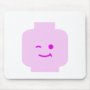 Minifig som blinkar huvudet skräddarsy by, min musmatta