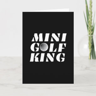 Minigolfkung Minigolfare Mästare Vinnare Kort
